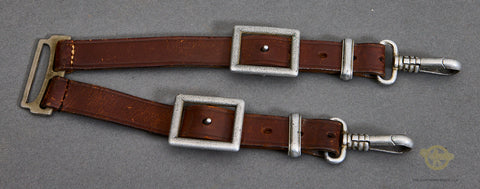German WWII RAD Leader’s Leather Service Hangers