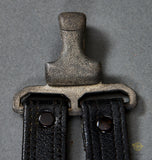 German WWII RLB Leather Dagger Hangers