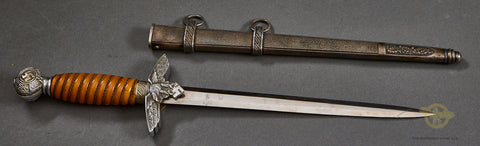 German WWII 2nd Model Luftwaffe Dagger by F.W. Holler