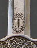 German WWII 2nd Model Luftwaffe Dagger by F.W. Holler