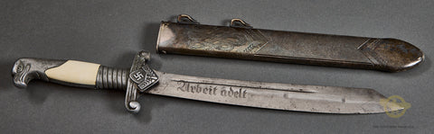 German WWII RAD Leader’s Dagger by Luneschloss***STILL AVAILABLE***