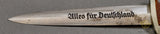 German WWII Early SA Dagger by August Bickel***STILL AVAILABLE***