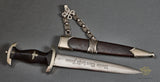 German WWII Model 1936 SS Chained Dagger