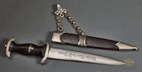 German WWII Model 1936 SS Chained Dagger