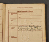 German WWII Deutsches Reich Arbeitbuch