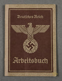 German WWII Deutsches Reich Arbeitbuch