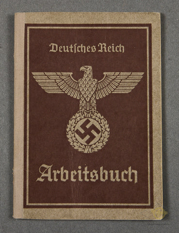 German WWII Deutsches Reich Arbeitbuch