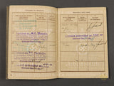 German WWII Deutsches Reich Arbeitbuch