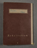 German WWII Deutsches Reich Arbeitbuch