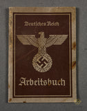 German WWII Deutsches Reich Arbeitbuch