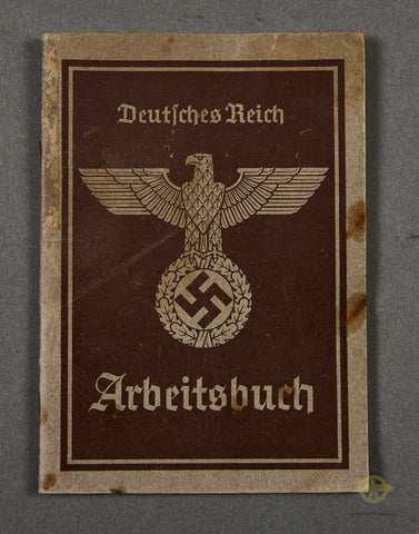 German WWII Deutsches Reich Arbeitbuch