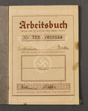 German WWII Deutsches Reich Arbeitbuch