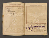German WWII Deutsches Reich Arbeitbuch
