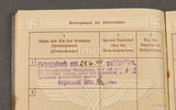 German WWII Deutsches Reich Arbeitbuch