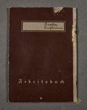 German WWII Deutsches Reich Arbeitbuch