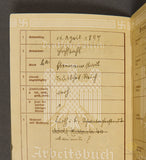 German WWII Early Deutsches Reich Arbeitbuch