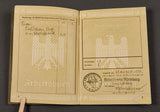 German WWII Early Deutsches Reich Arbeitbuch