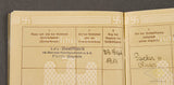 German WWII Early Deutsches Reich Arbeitbuch