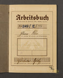 German WWII Deutsches Reich Arbeitbuch