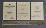 WWII German DAK Cuff Title and Document Grouping