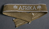 WWII German DAK Cuff Title and Document Grouping