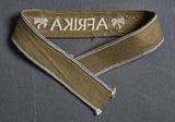 WWII German DAK Cuff Title and Document Grouping