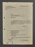 1938 Dated Document Hand Signed by Heinrich Himmler to Kurt Daluege