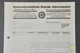 NSDAP Document for Land Owner