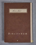 Deutsches Reich Arbeitsbuch