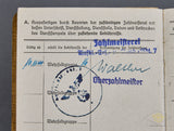 WWII German Army Soldbuch with Additional Documents