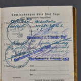 WWII German Army Soldbuch with Additional Documents