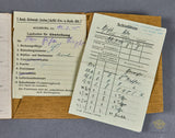 WWII German Army Soldbuch with Additional Documents