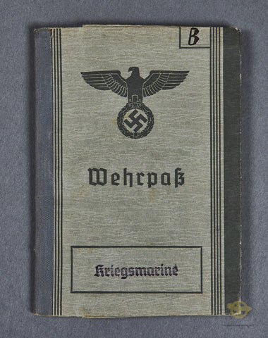 WWII German Kriegsmarine Wehrpass