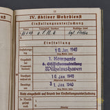 WWII German Kriegsmarine Wehrpass