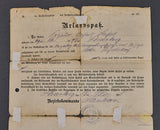 WWII German Wehrpass with Additional Documents