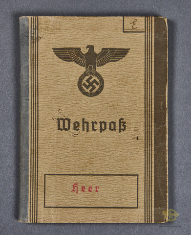 WWII German Army Wehrpass