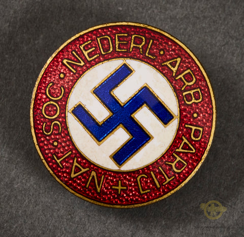 Rare NSNAP Dutch Nederlands Political Party Membership Pin