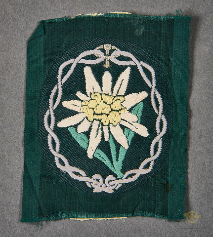 Veteran Bring Back German WWII Army Gebirgsjäger Sleeve Patch