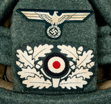 German WWII Experimental Protective Helmet for Heer Assault Gun Personnel