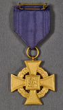 Cased German WWII 40-Year Long Service Badge in Gold