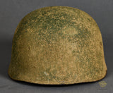Fantastic Woodchip Camouflage Model 1938 Paratrooper Helmet