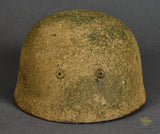 Fantastic Woodchip Camouflage Model 1938 Paratrooper Helmet