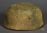 Fantastic Woodchip Camouflage Model 1938 Paratrooper Helmet