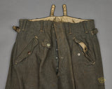WWII German Luftwaffe paratrooper Trousers