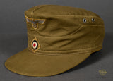 German WWII Army DAK M41 Tropical Field Cap