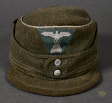 German WWII Waffen SS M43 Side Cap