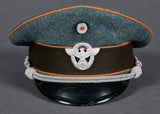 Third Reich Police Gendarmerie Officer Visor Cap