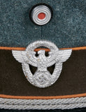 Third Reich Police Gendarmerie Officer Visor Cap