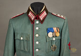 Third Reich Fire Police NCO Tunic and Trouser Set