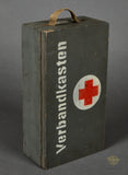 German WWII Verbandkasten Wooden First Aid Box